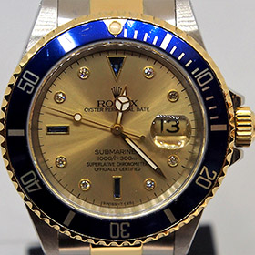 ROLEX 勞力士 SUBMARINER Ref.16613SG